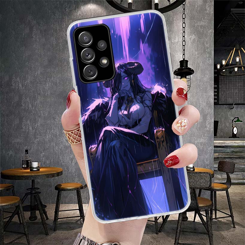 Мягкий чехол для телефона с персонажем Аниме 'Повелитель' Для Samsung Galaxy S22 S23 S24 S25 Edge S26 Ultra S20 FE S21 Plus + Fundas Coque Galaxy S2