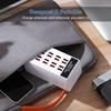 USB-зарядная станция мощностью 100 Вт. Зарядное устройство с USB-разъемом. 20-портовое настольное зарядное устройство, совместимое с IOS и Android.