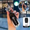 SFX1  Car Remote Key Case Cover Shell For Mercedes Benz C S Class W223 W206 Maybach S400 S450 S500 Protector Fob Bag Accessories
