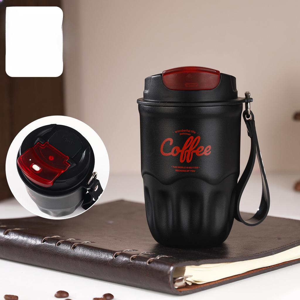 Интеллектуальная рука для измерения температуры для повышения ценности кружки Кофейная чашка из нержавеющей стали 316 Бытовая термостойкая портативная чашка для воды