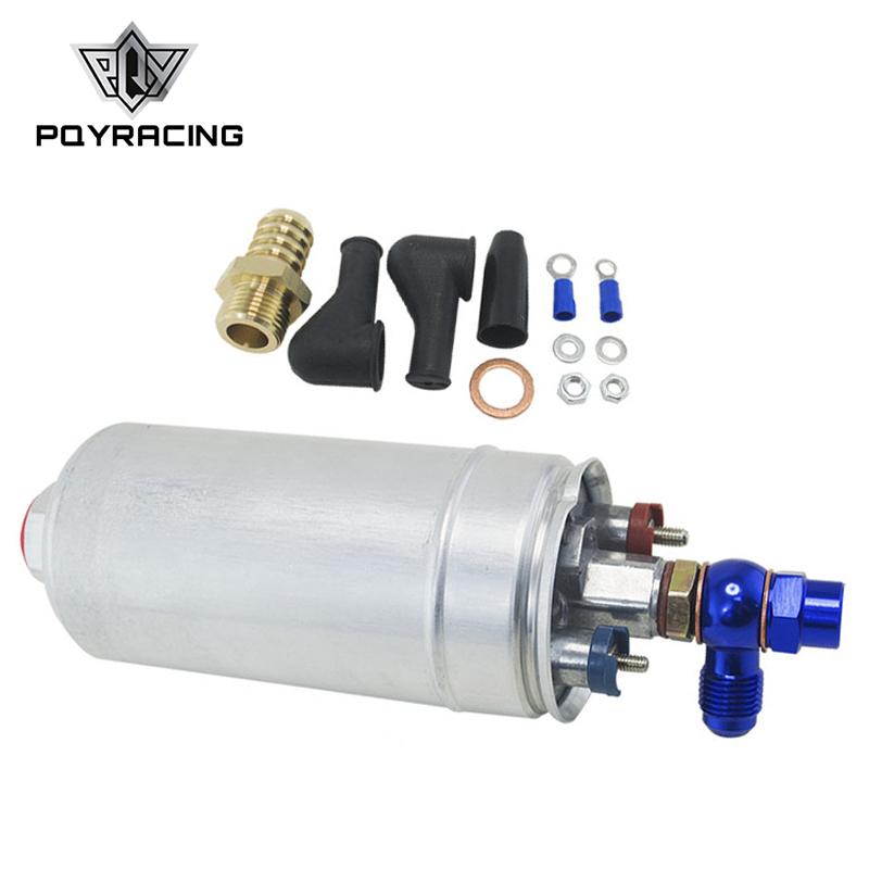 External Fuel Pump 044 OEM:0580 254 044 Poulor 300lph + Adapter Fitting PQY-FPB044+FK045B+FK047B