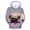 2023-Bear Hunting Camo 3D Print Animals Hoodies for Men / Women Harajuku Fashion Hooded Sweatshirt Autumn Casual Hoodie