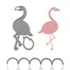 Flamingo Metal Cutting Dies Stencil Scrapbooking Photo Album Decor Embossing Cards Making Decor
