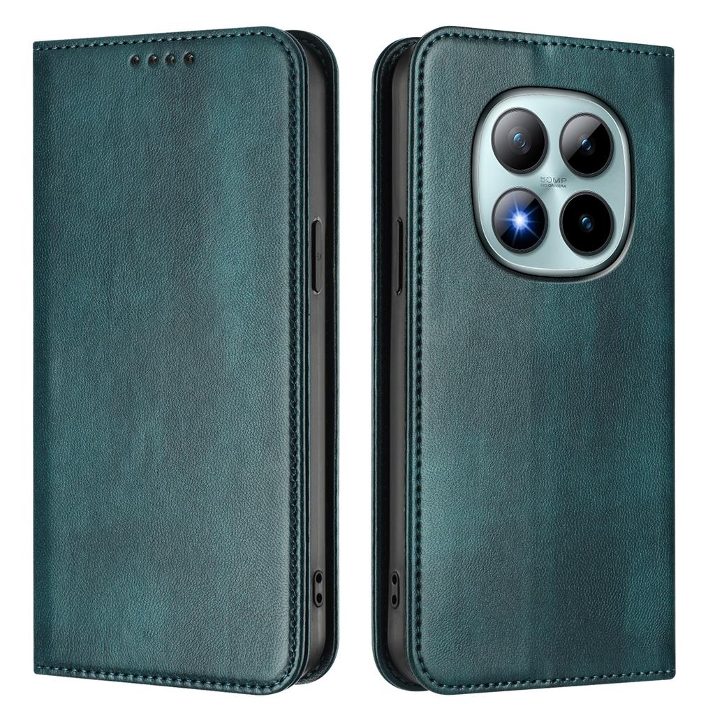 Для Xiaomi Redmi Note 15 Pro+ 5G Чехлы-кошельки Кожаный чехол для телефона с ретро-текстурой и RFID-блокировкой