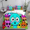 Комплекты постельного белья Sprunki Мягкое покрывало Одеяло Пододеяльник Наволочка Комплекты из 2-3 предметов Подарки для подростков и детей Декор для спальни