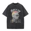 Рэпер Крис Браун Breezy Bowl XX Tour 11:11 Винтажная выстиранная футболка Мужская Женская Модная Хип-хоп футболки Хлопковые футболки оверсайз