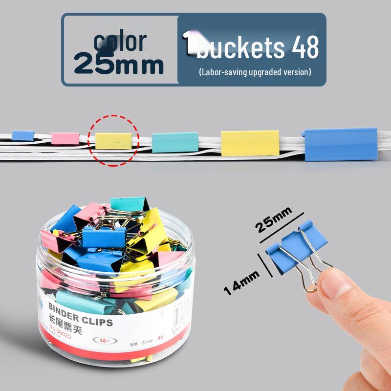 Зажим Моранди с длинным хвостом - Большой дизайн "Ласточкин хвост" и "Феникс" для бумаг и книг