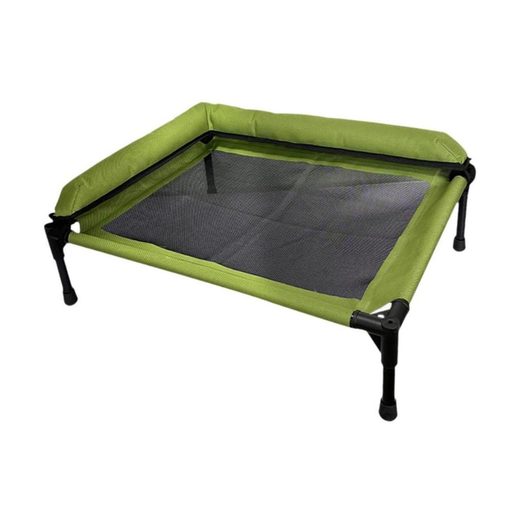 Bed Resting Cot Non Slip with Slope Headrest Foldable Lightweight Comfortable Portable for Small Medium Dogs Yard