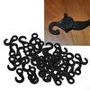 00Pcs Plastic Shock Cord Hook Elastic Rope End Buckle Hooks