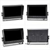 GreenYi 1920*1080 AHD 9 Inch Single Screen Monitor with IR Truck Backup Front Rear Night Vision Camera Lens for RV/Truck/Bus