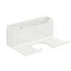 Bathroom Hair Dryer Storage Organizer Rack Comb Holder Wall Mounted Stand Self Adhesive Hair Dryer Holder With Plug Clip