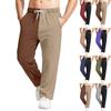 Men's Relaxed-Fit Casual Sweatpants With Stretch Waistband And Drawstring Yoga Pants