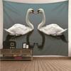 Swan Couple Tapestry Office Living Room Decoration Home Wall Tapestry
