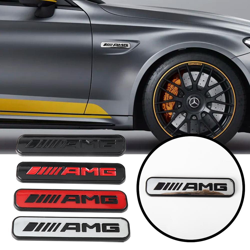 3D ABS Наклейка на задний багажник кузова автомобиля, на крыло Для Mercedes benz AMG A B C E S GLE CLC Класса W204 W203 W205 W124 W221 W213 W212 FS1