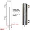 2''x13” / 3''x10” Radiator Coolant Overflow Puke Tank Universal Polished Stainless Steel Radiator Coolant Overflow Tank