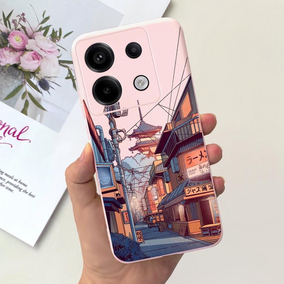 Для чехла Xiaomi Poco X6 Pro Новый Модный Мультяшный Чехол Мягкий Силиконовый Чехол для Телефона Для Xiaomi Poco X6 PocoX6 Pro X6Pro Fundas Бампер