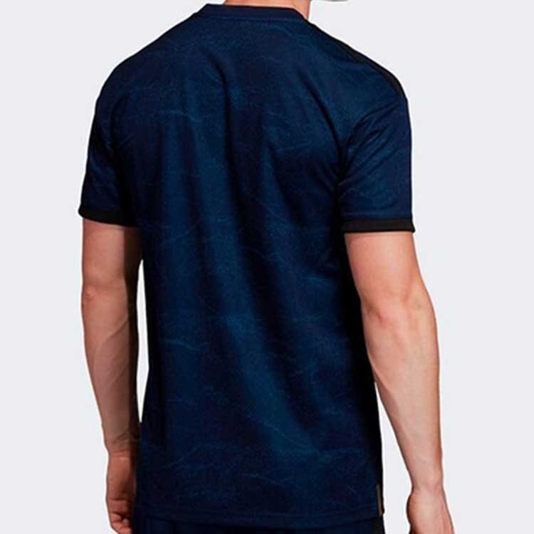 adidas Мужская футболка с втачным рукавом Темно-синяя FJ3151