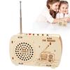 DIY Craft Wood Radio Material Set Scientific Training Experimental Kits  Student Learning