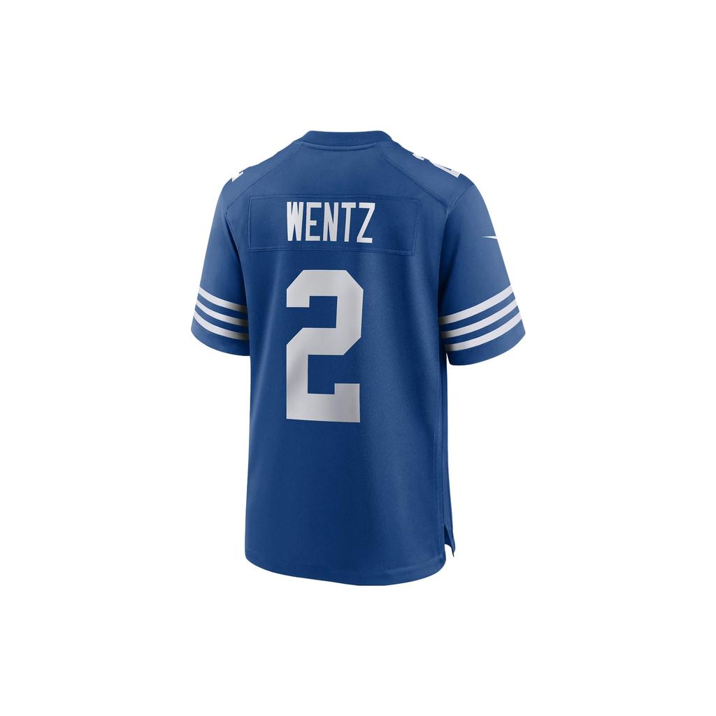 Nike Футболка мужская с коротким рукавом и V-образным вырезом Nfl Indianapolis Colts с цифровым принтом в полоску, синяя 67NMINGA98F-2KG