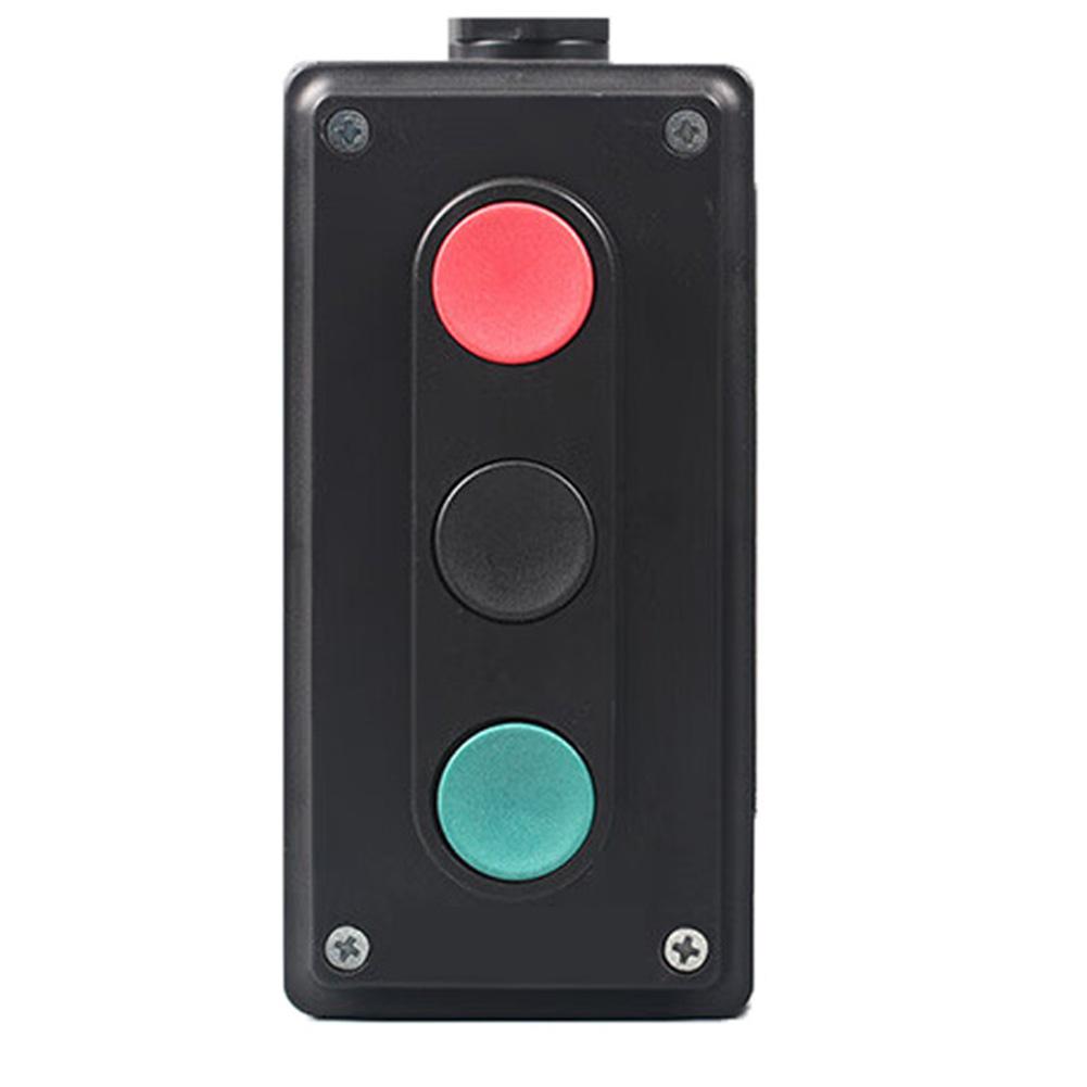 Double and Triple Push Button Switch Box LA4 2H 3H with High Durability and IP65 Protection for Factory Use Cases