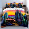 "Dreamy desert retreat." Bedding sets Duvet covers Pillowcases(1* Duvet Cover 2* Pillowcases without duvet insert)