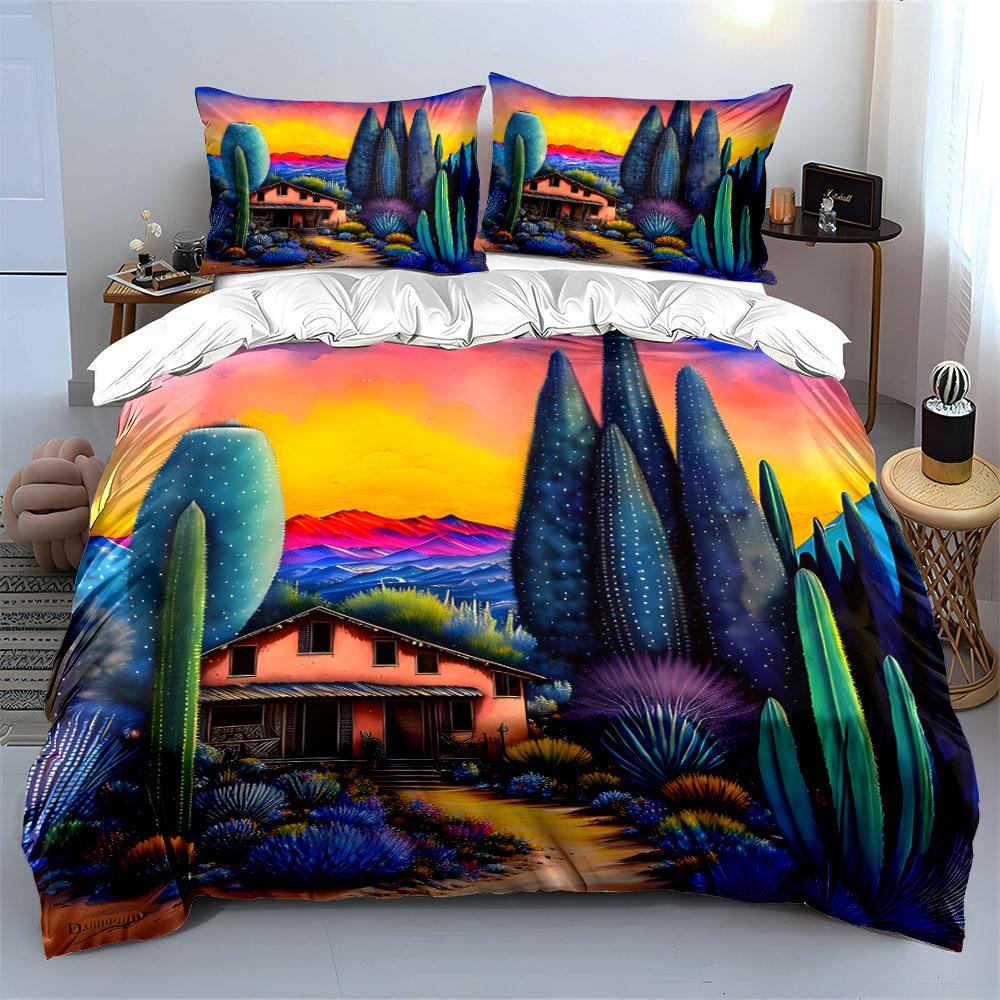 "Dreamy desert retreat." Bedding sets Duvet covers Pillowcases(1* Duvet Cover 2* Pillowcases without duvet insert)