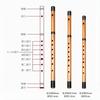 Bamboo Shinobue Flute, Horizontal Flute, Japanese Instrument, Traditional Handcrafted, for Beginners, Festivals, and Music (7 Holes, 7 Keys, B Key)
