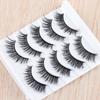 Reusable Handmade Multilayer Wispy Fluffy Extension Tools False Eyelashes Thick Cross Natural Long