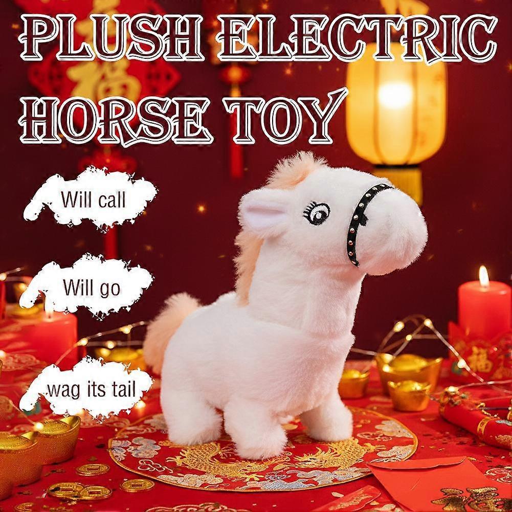 Plush Electric Horse Toy Festival Birthday Gifts For Toddlers & Kids