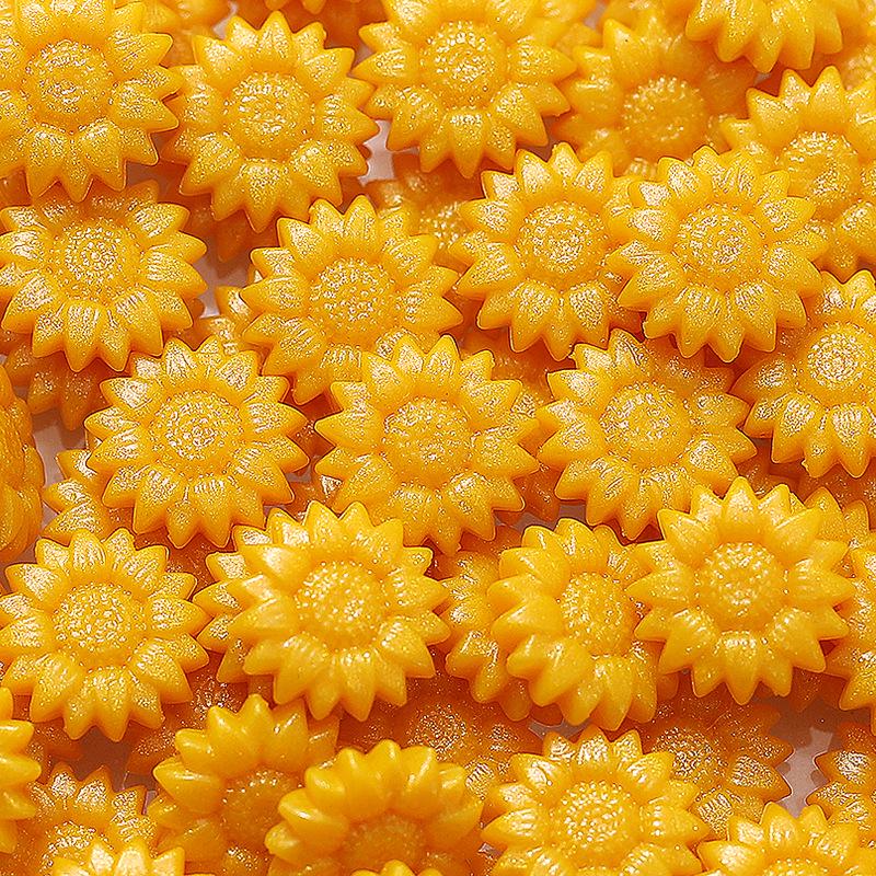 Huidisi Перламутровые Гранулы Сургуча Смешанных Цветов Подсолнух для Штампов