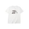 Anta SS22 Letter Print Casual Sport Short Sleeve T-Shirt Unisex Tops White 952228157-2