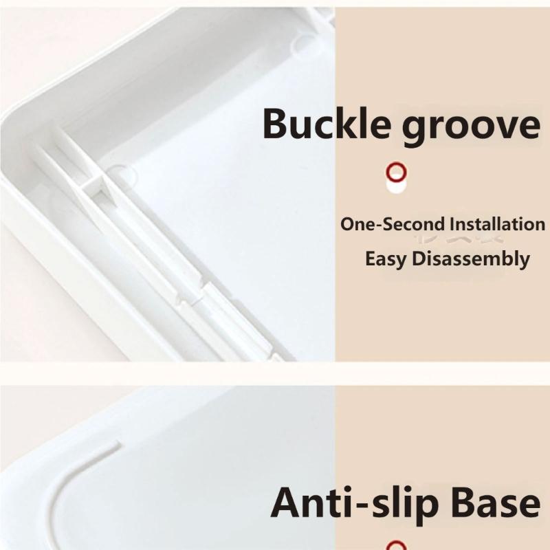 Toothbrush And Toothpaste Stand With Quick Drying Designs For Keeping Bathroom Clean And Tidying