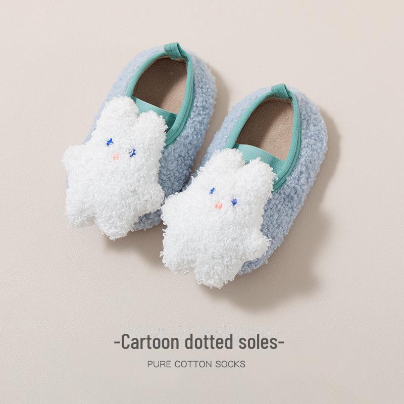 Non-Slip Toddler Floor Socks: Thick, Cozy Baby Socks for Autumn and Winter