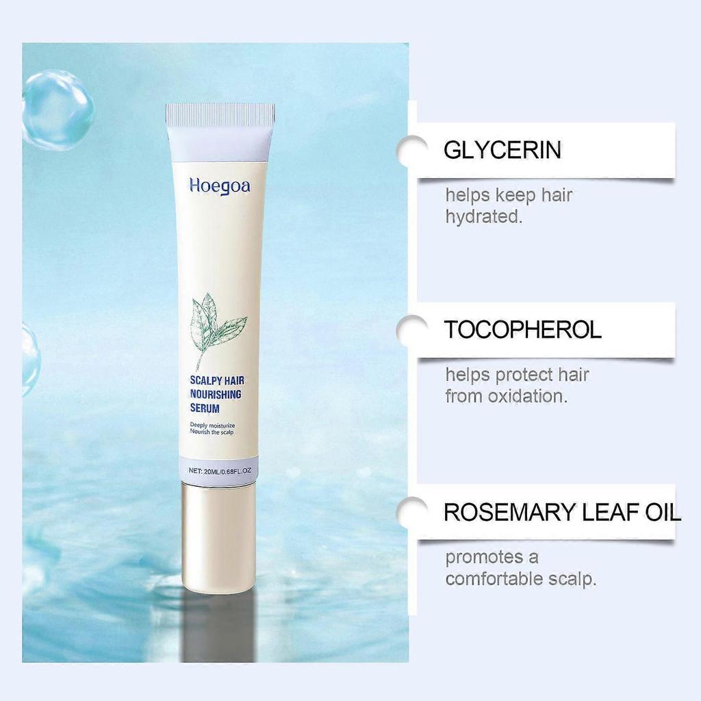 Moisturizing hair care roller essence nourishes dry and frizzy hair, shiny and