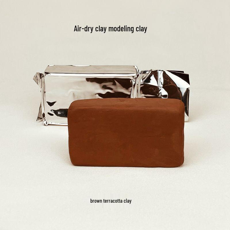 Air-Dry No-Bake Pottery Clay and Tool Set for Shaping and Sculpting