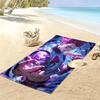 Hunter Hisoka 2D Flat Print Beach Towel, Large Soft Quick Dry Towel for Beach Camping Swimming.NSTJ0928268