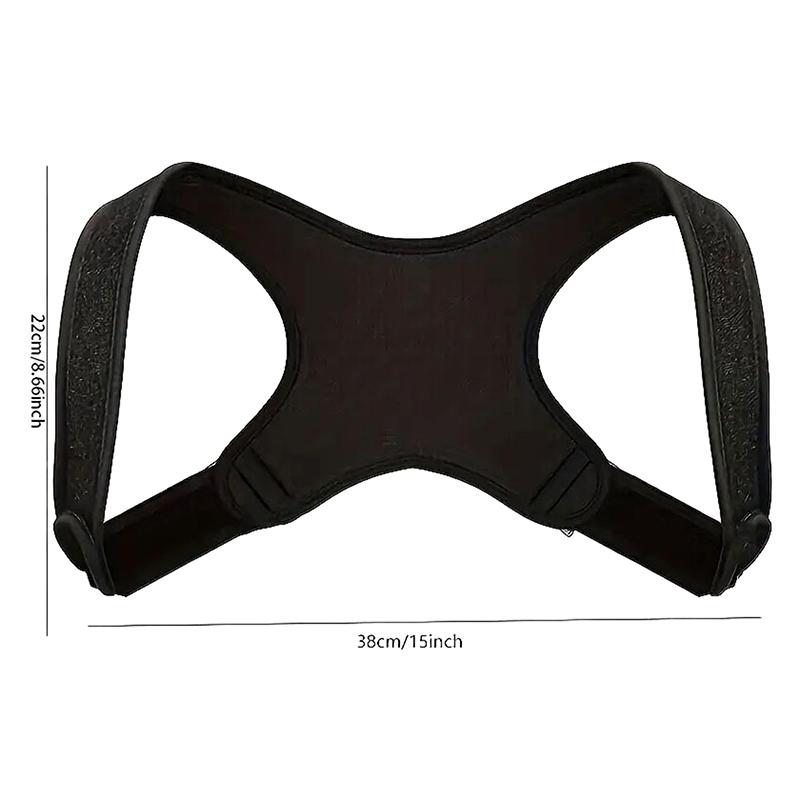 Регулируемый Корректор осанки спины, поддерживающий пояс для шеи, плечевого пояса, поддерживающие ремни для взрослых, невидимые ремни для горбуна