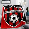 FC Spartak Trnava,pattern Flannel Blanket, High quality Comfortable for All Seasons, Home Decor, Warmth and Comfort, Perfect for Gifts.