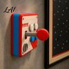 Game Controller Wall Decor Retro Arcade Light Switch Cover 1-Gang/2-Gang Plate with Joystick XYAB Mounted Display Buttons Gaming for Room