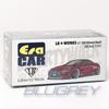 Era Car Scale Liberty Walk Lexus LC500 Metallic Red 1/64