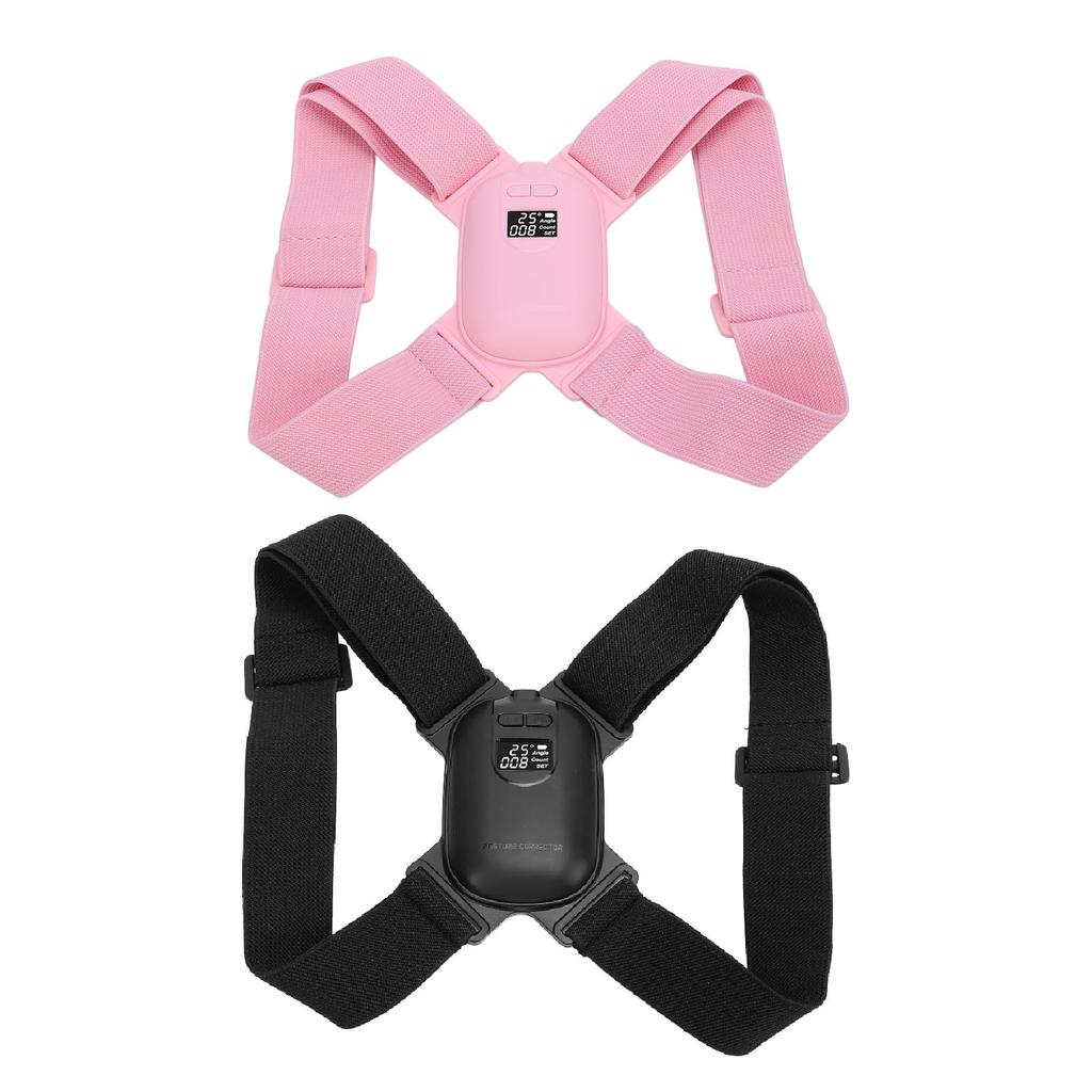 Умный корректор осанки с цифровым экраном, напоминанием о вибрации, регулируемый, антигорбный, интеллектуальный 