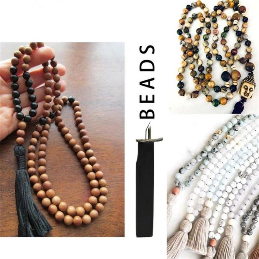 Рассыпные бусины Инструмент для плетения узлов DIY Ремесло Нанизывание жемчуга Инструменты для изготовления ювелирных изделий Аксессуар