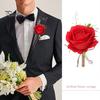 Изысканный романтический освежающий значок для костюма жениха, булавка для пальто для свадебной вечеринки, свадебный реквизит
