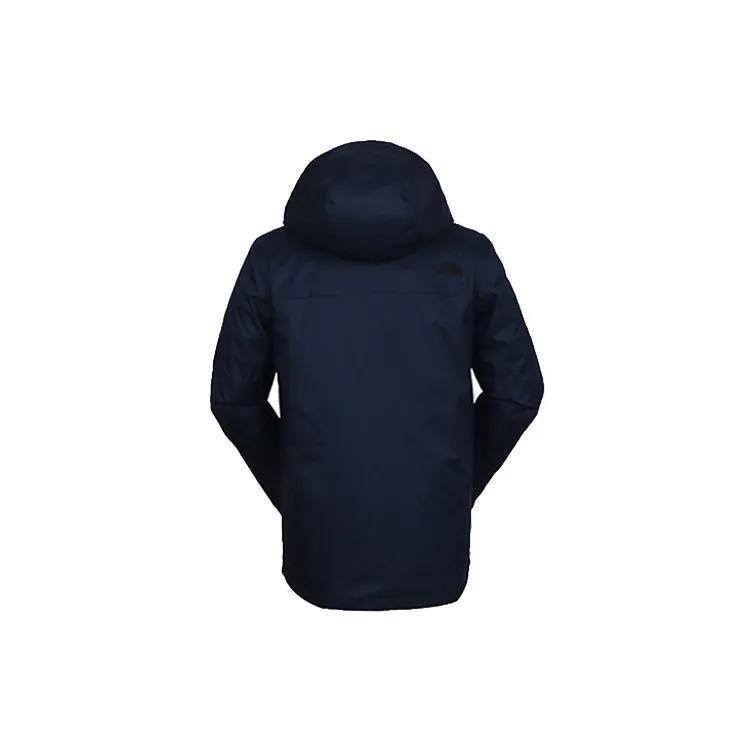 THE NORTH FACE Windbreaker Jackets Men's Dark Blue Hooded Moderate (Unisex) Windbreaker Jackets 4U7L XC7