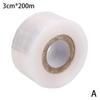 3/4*200m Nursery Grafting Tape Roll Stretchable Self-Adhesive Transparent Parafilm Degradable Tape Pruning Plant Garden Gra B8G2