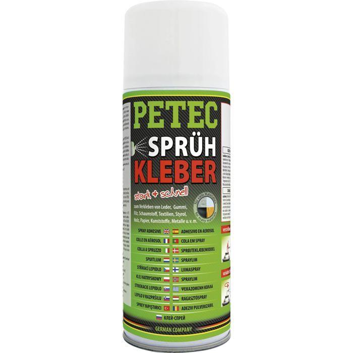 Colle en spray - WESTFALIA - 400 ml - Haute adhérence immédiate - Multi-support (cuir, mousse, textiles, plastiques) - Int./Ext.