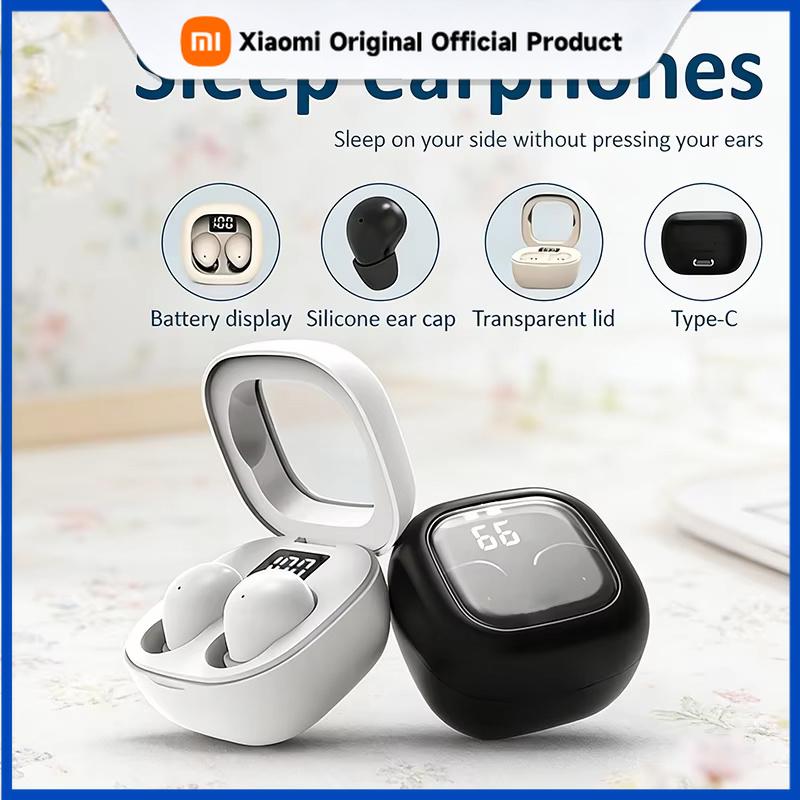 Xiaomi SK19 Беспроводные наушники Bluetooth 5.3 Мини-невидимки TWS с микрофоном HIFI Stereo, шумоподавлением для повседневного использования, портативные