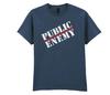 Футболка Public Enemy Blue Dusk I хлопок I Хип-хоп музыкальный фестиваль Футболка подарок