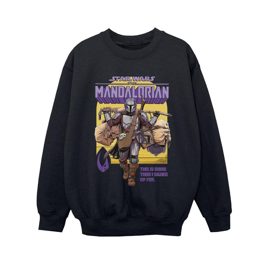 STAR WARS Boys The Mandalorian More Than I Signed Up For Sweatshirt