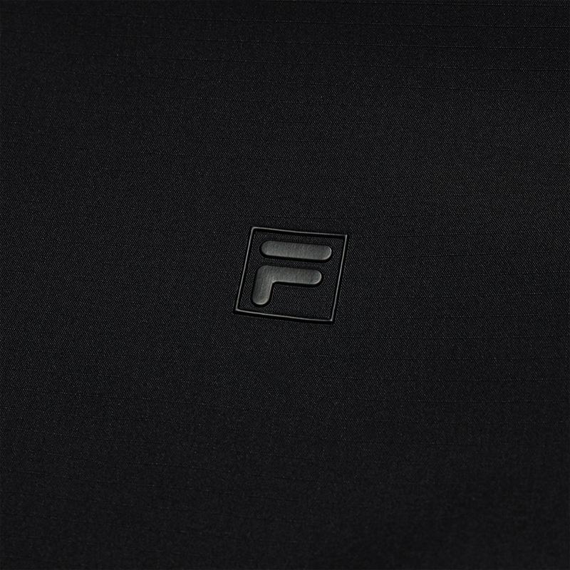 Men's FILA WHITE Jackets Men's Jet Black Hooded (Non-detachable) Moderate